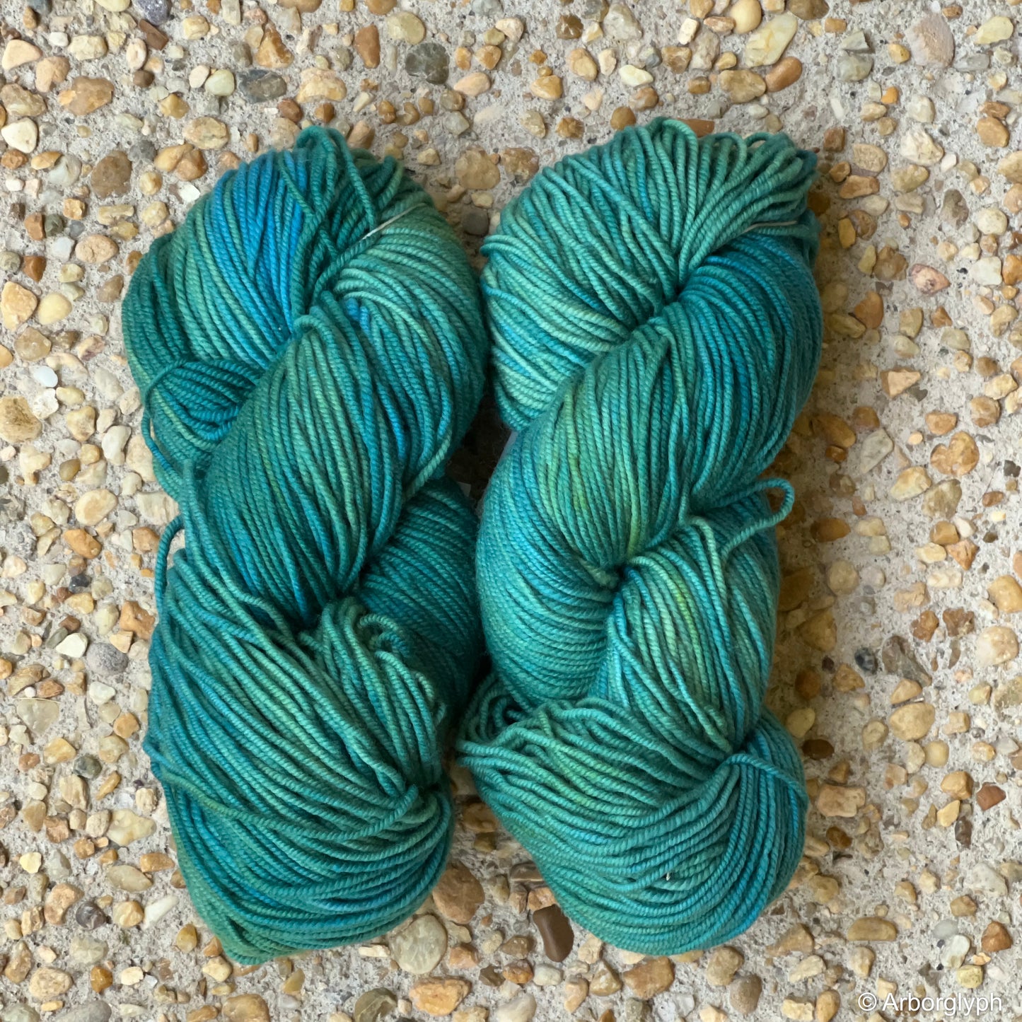 Seagrass — Hand Dyed Merino Yarn